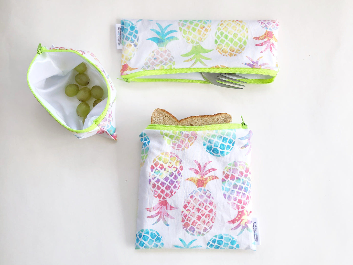 Floral Snack Bag Set
