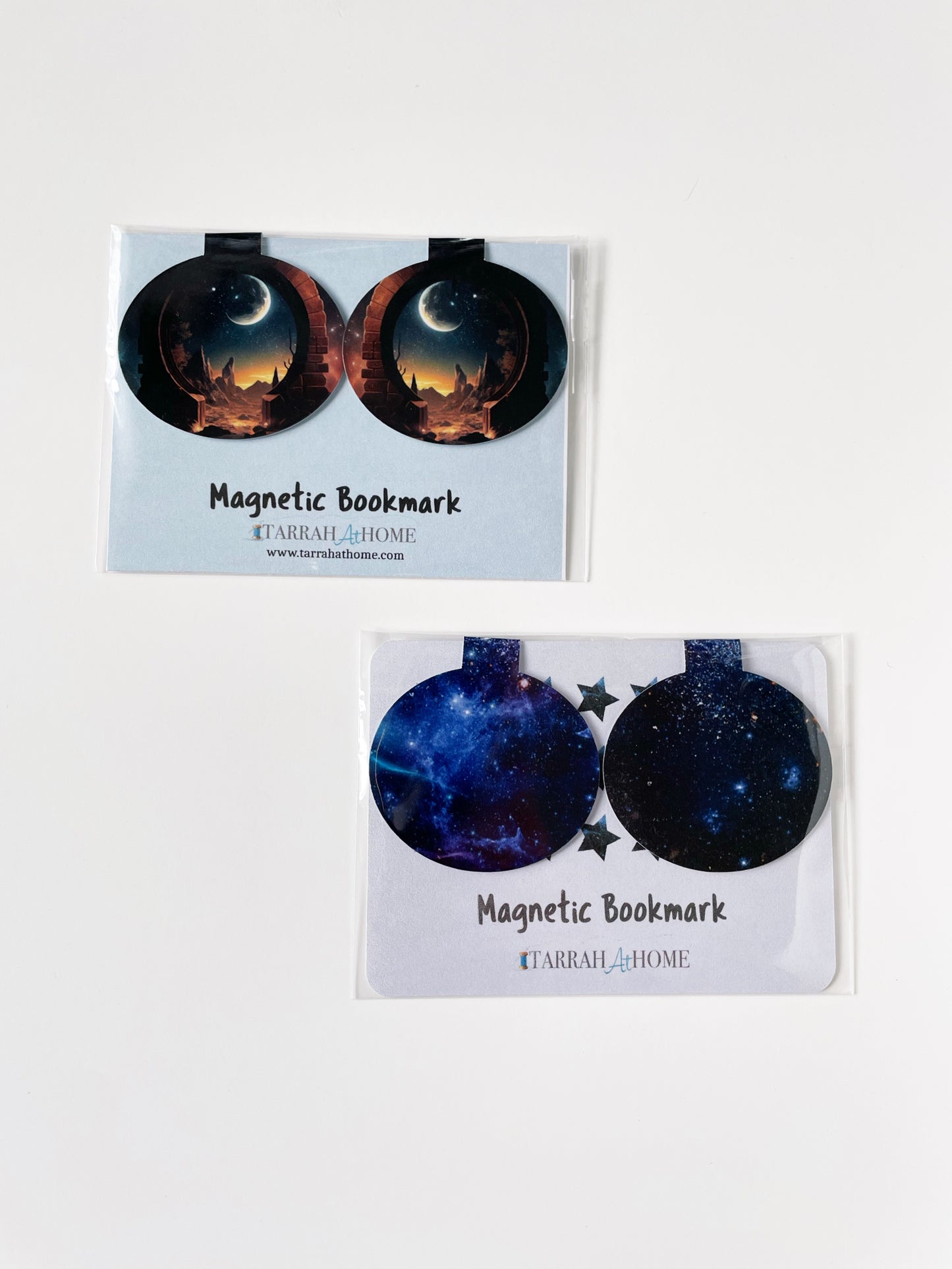 SciFi Space Theme Magnetic Bookmark