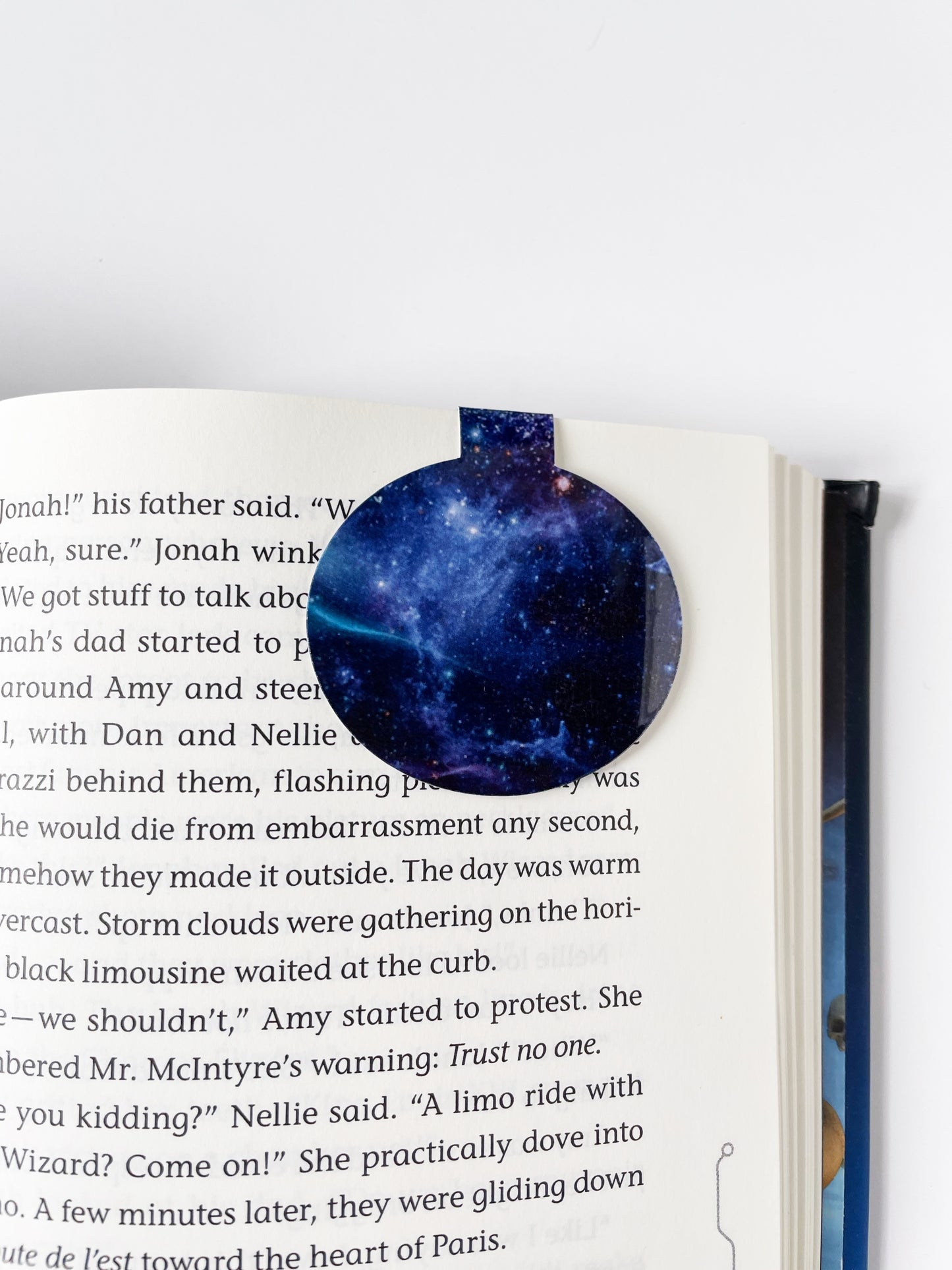 SciFi Space Theme Magnetic Bookmark