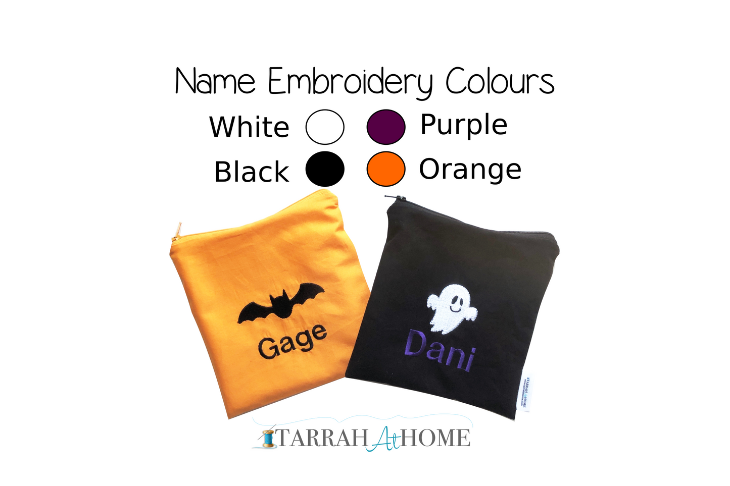 Halloween Reusable Sandwich Bags