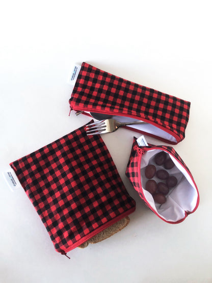 Reusable Snack Bag Set – Camping, Travel & Sports