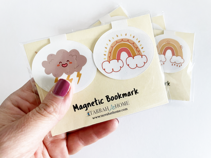 Boho Weather Magnetic Bookmark