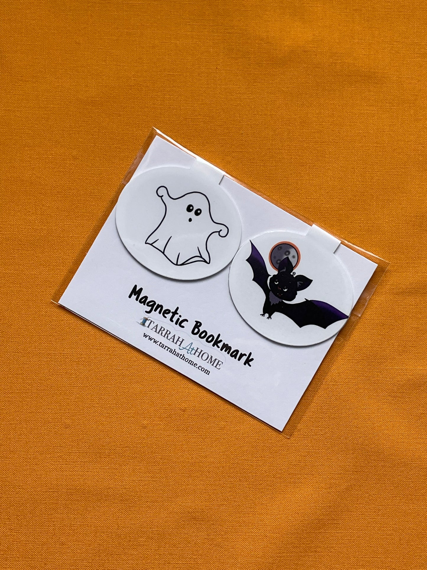 Spooky Cute Halloween Magnetic  Bookmarks