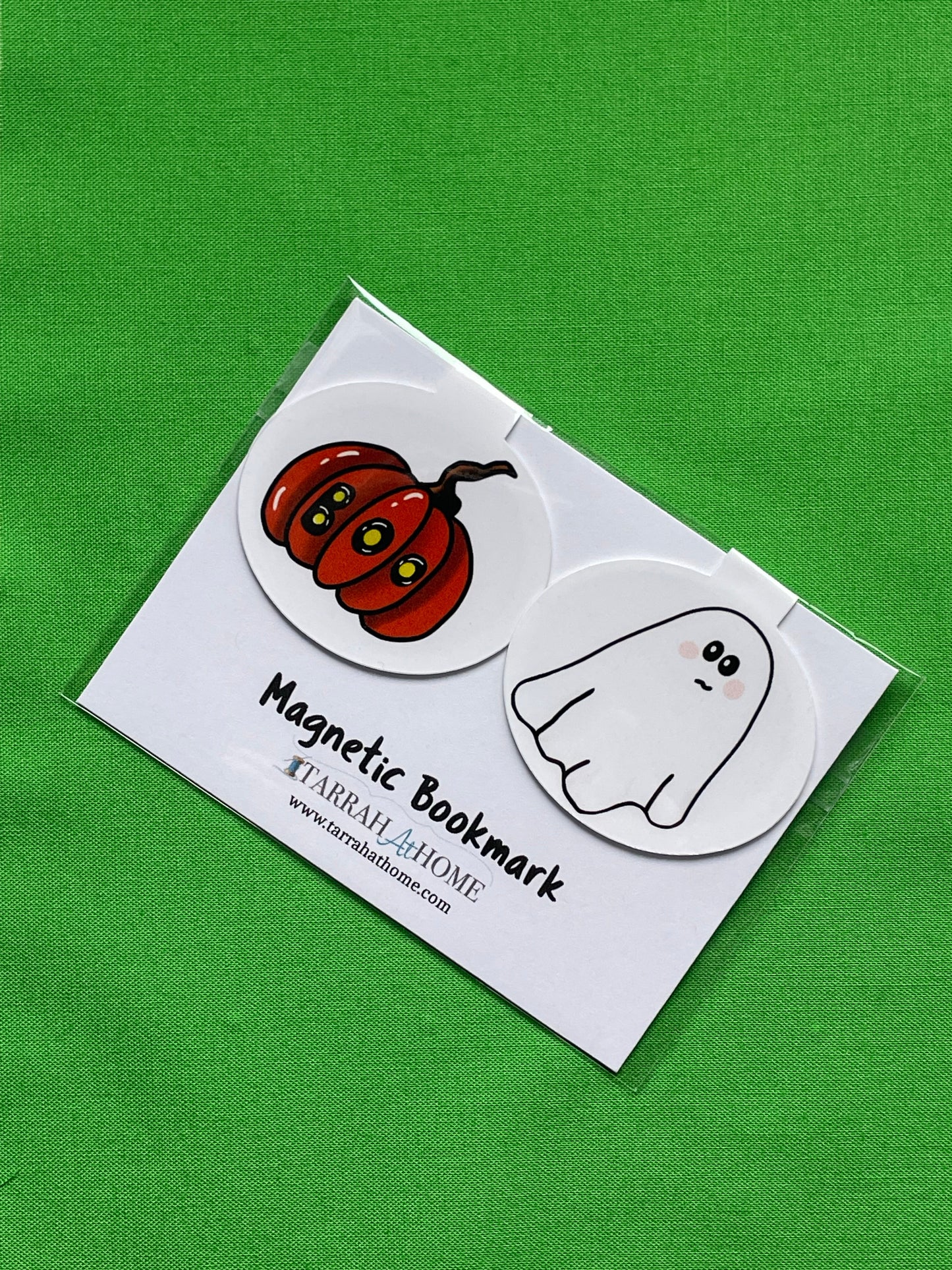 Spooky Cute Halloween Magnetic  Bookmarks