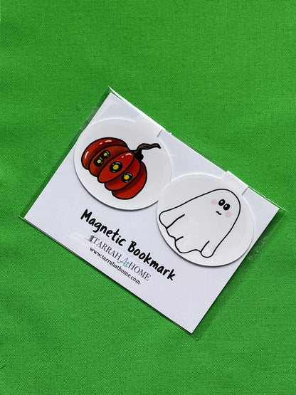 Spooky Cute Halloween Magnetic  Bookmarks