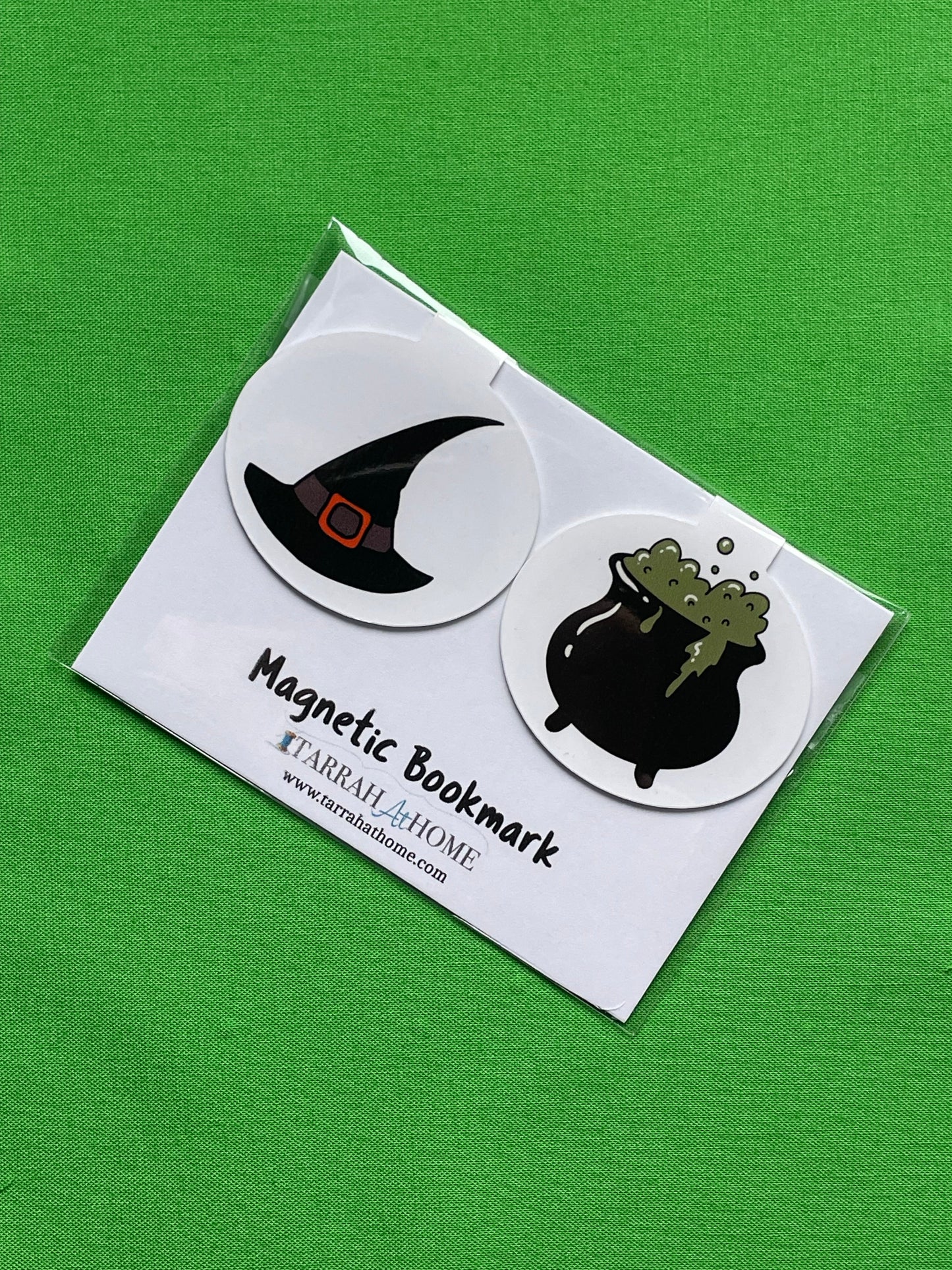 Spooky Cute Halloween Magnetic  Bookmarks