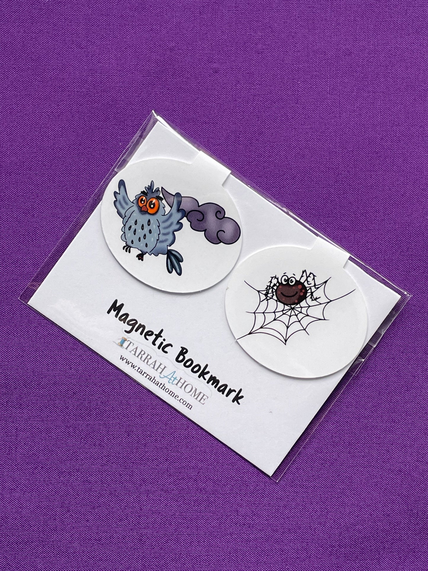 Spooky Cute Halloween Magnetic  Bookmarks