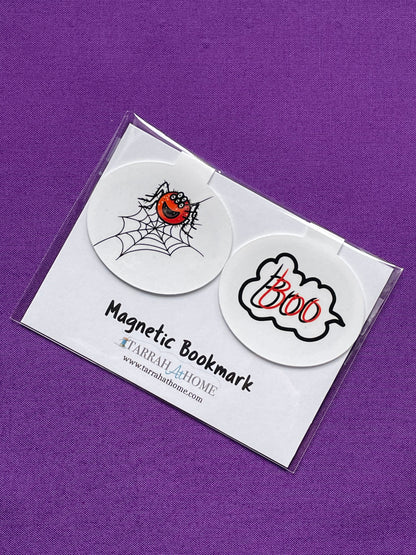 Spooky Cute Halloween Magnetic  Bookmarks