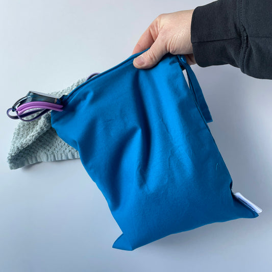 Solid Colour Wet Bags | Reusable, Machine Washable, Personalized