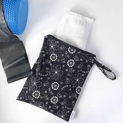 Leakproof Wet Bag for Gym & Travel | Double Layer Reusable Bag with Strap and Snap