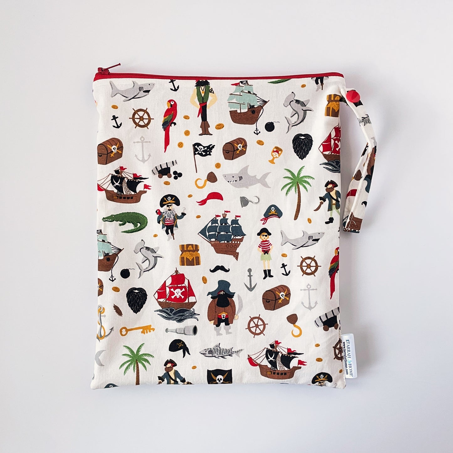 Daycare Wet Bag for Babies, Toddlers, and Kids – Leakproof Reusable Bag for Diapers, Clothes & Swim