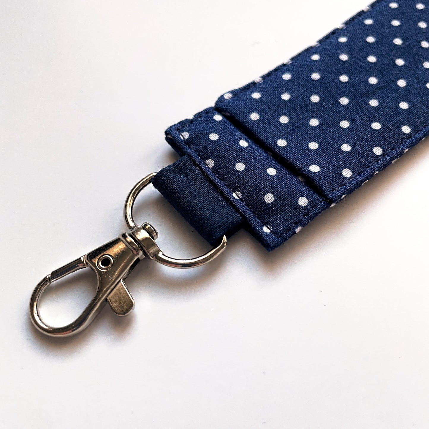 Cotton Lip Balm Holder Keychain – Classic Everyday Chapstick Sleeve