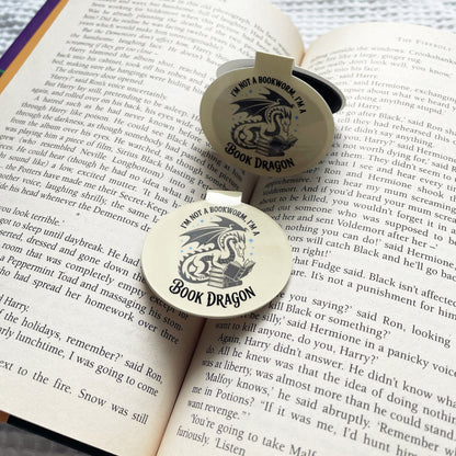 Book Dragon Magnetic Bookmarks