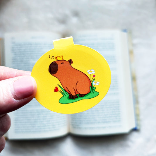 Magnetic Cutie Bookmarks – Axolotl, Capybara and Ice Cream Page Marker Set