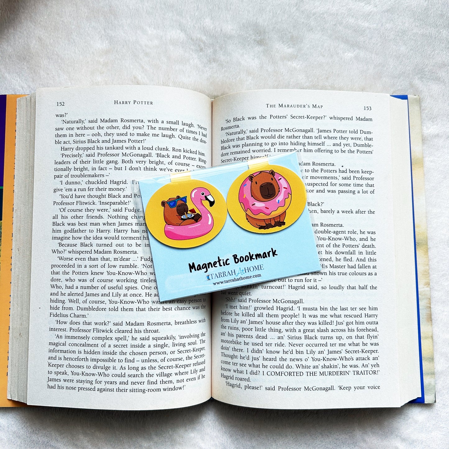Magnetic Cutie Bookmarks – Axolotl, Capybara and Ice Cream Page Marker Set