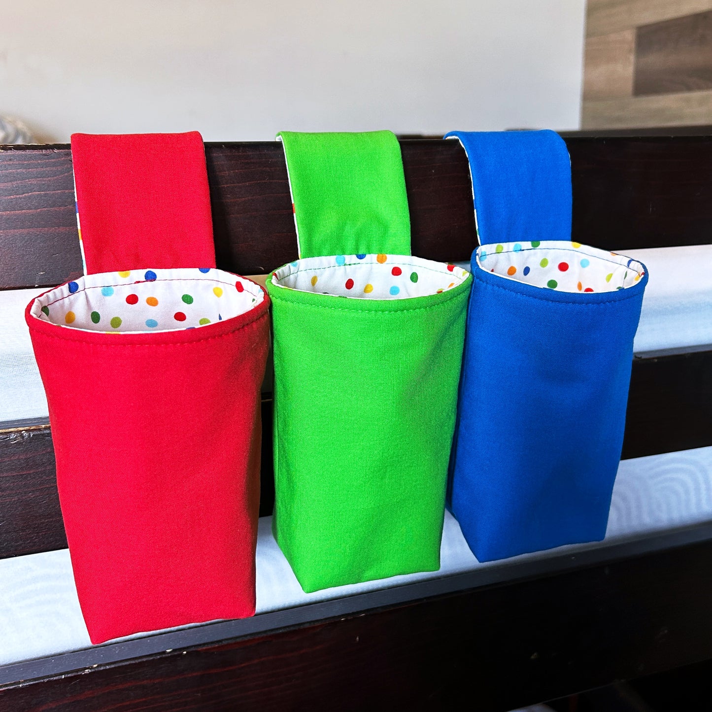 Nursery Drink Holder – Bedside Organizer for Crib, Stroller & Toddler Bed