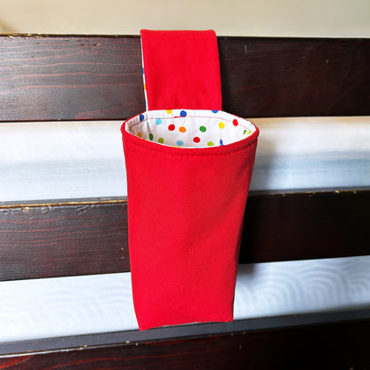 Nursery Drink Holder – Bedside Organizer for Crib, Stroller & Toddler Bed