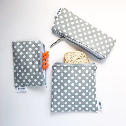 Reusable Neutral Kitchen and Picnic Bags