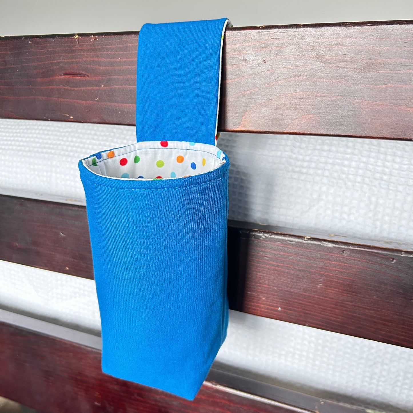 Nursery Drink Holder – Bedside Organizer for Crib, Stroller & Toddler Bed