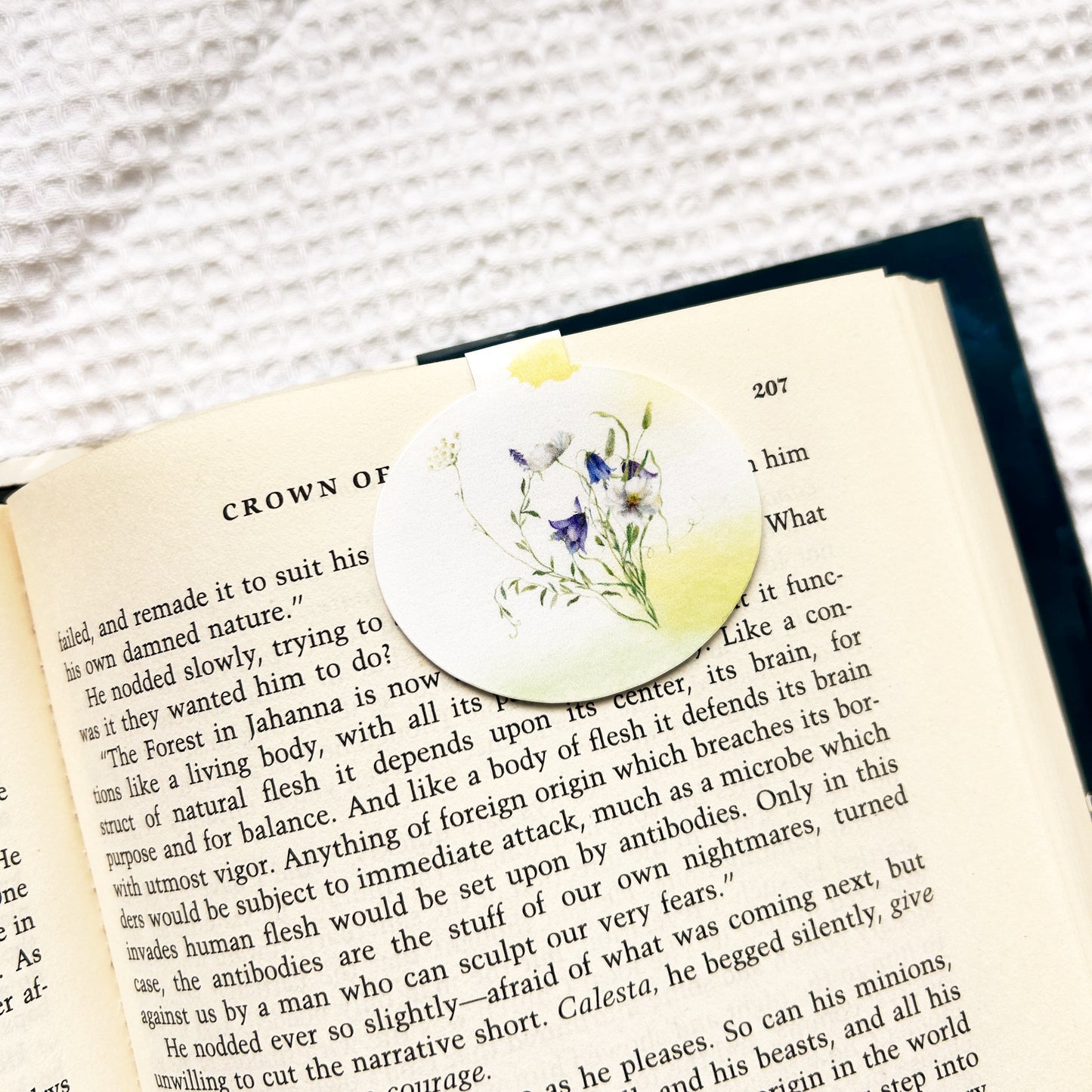 Wildflower Magnetic Bookmark Set