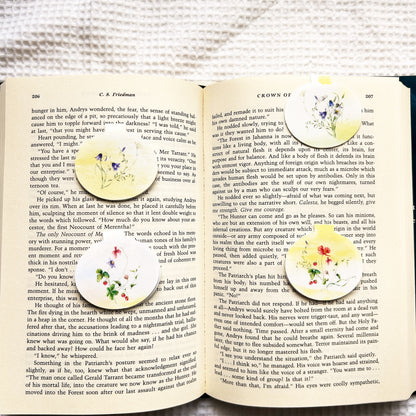 Wildflower Magnetic Bookmark Set