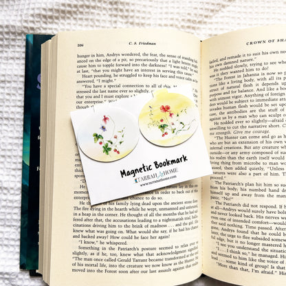 Wildflower Magnetic Bookmark Set