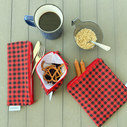 Reusable Snack Bag Set – Camping, Travel & Sports