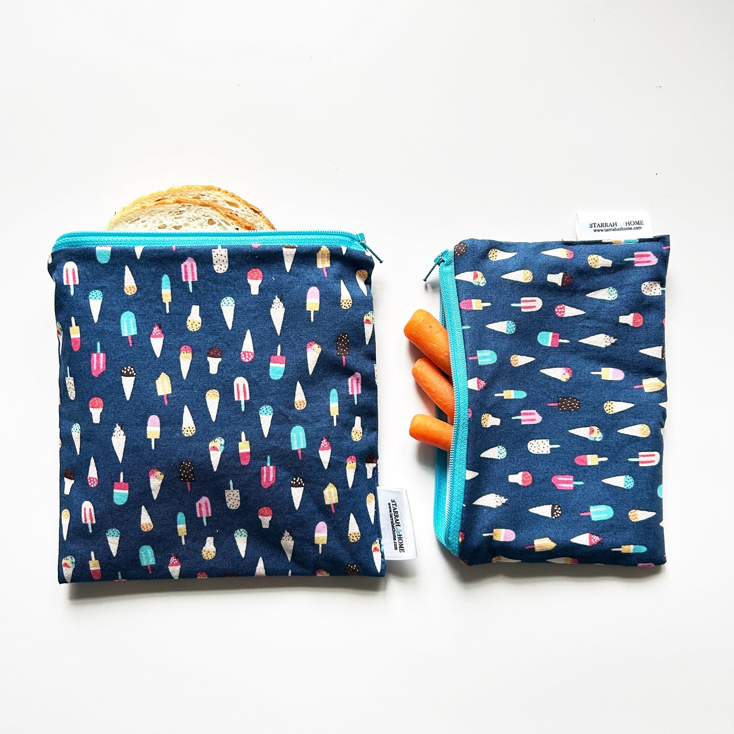 Summer Reusable Snack Bag Set