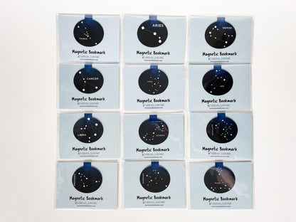 Zodiac Horoscope Magnetic Bookmarks