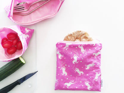 Kids Adventure Reusable Snack Bag Set