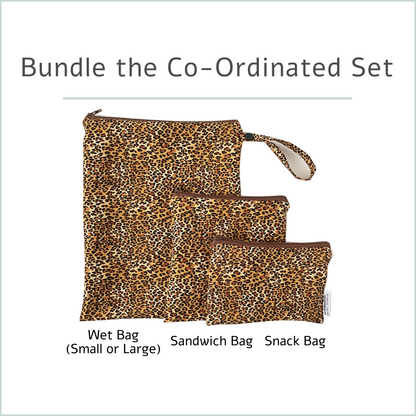 Leakproof Wet Bag for Gym & Travel | Double Layer Reusable Bag with Strap and Snap