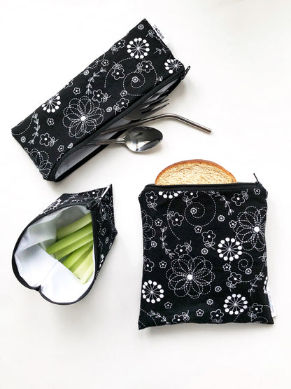 Reusable Neutral Kitchen and Picnic Bags