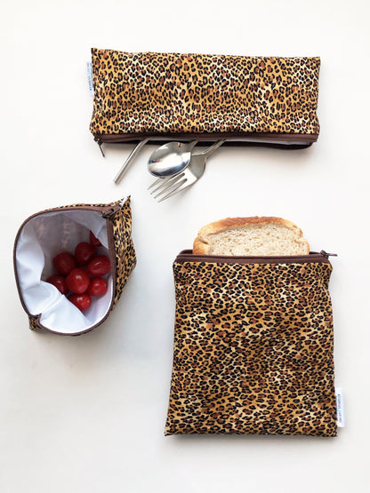 Reusable Snack Bag Set – Camping, Travel & Sports