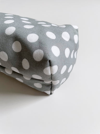 Grey Polka Dot Drink Holder