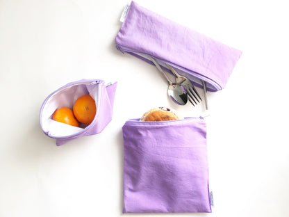 Floral Snack Bag Set