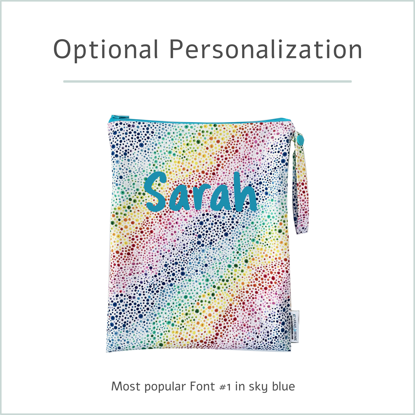 Daycare Wet Bag for Babies, Toddlers, and Kids – Leakproof Reusable Bag for Diapers, Clothes & Swim