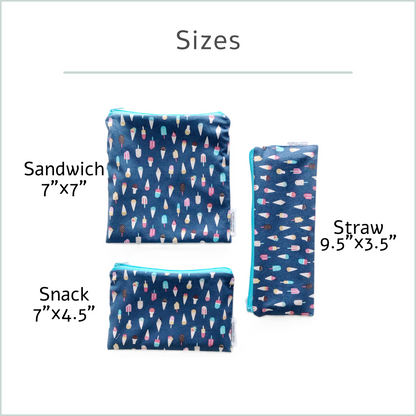 Freezie Pop Lunch Bags