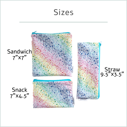Rainbow Bubble Snack Bag