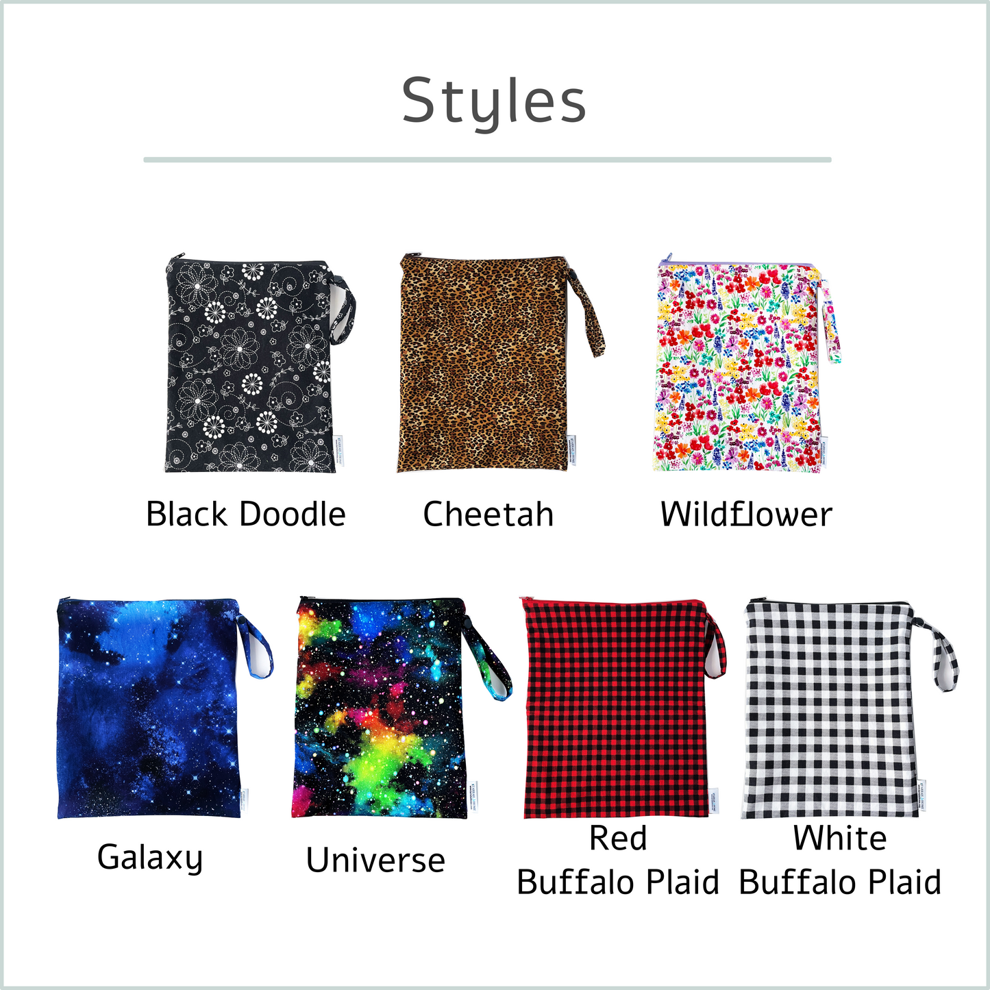 Leakproof Wet Bag for Gym & Travel | Double Layer Reusable Bag with Strap and Snap