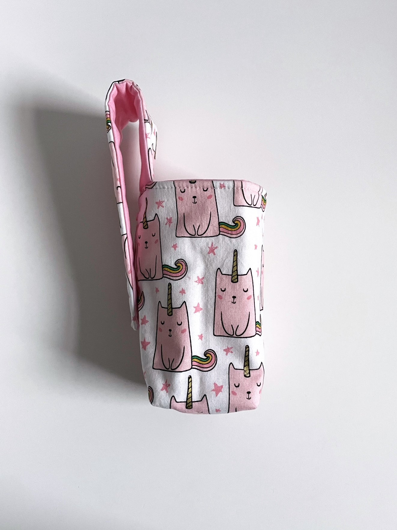 Pink Unicorn Kitty Drink Holder