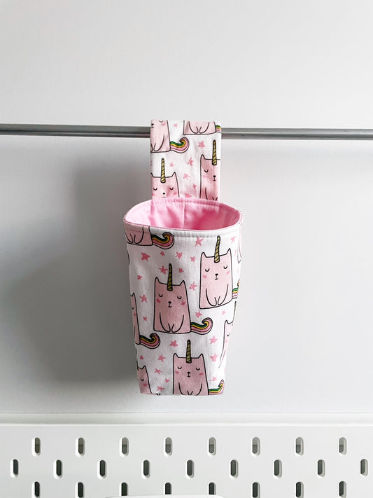 Pink Unicorn Kitty Drink Holder