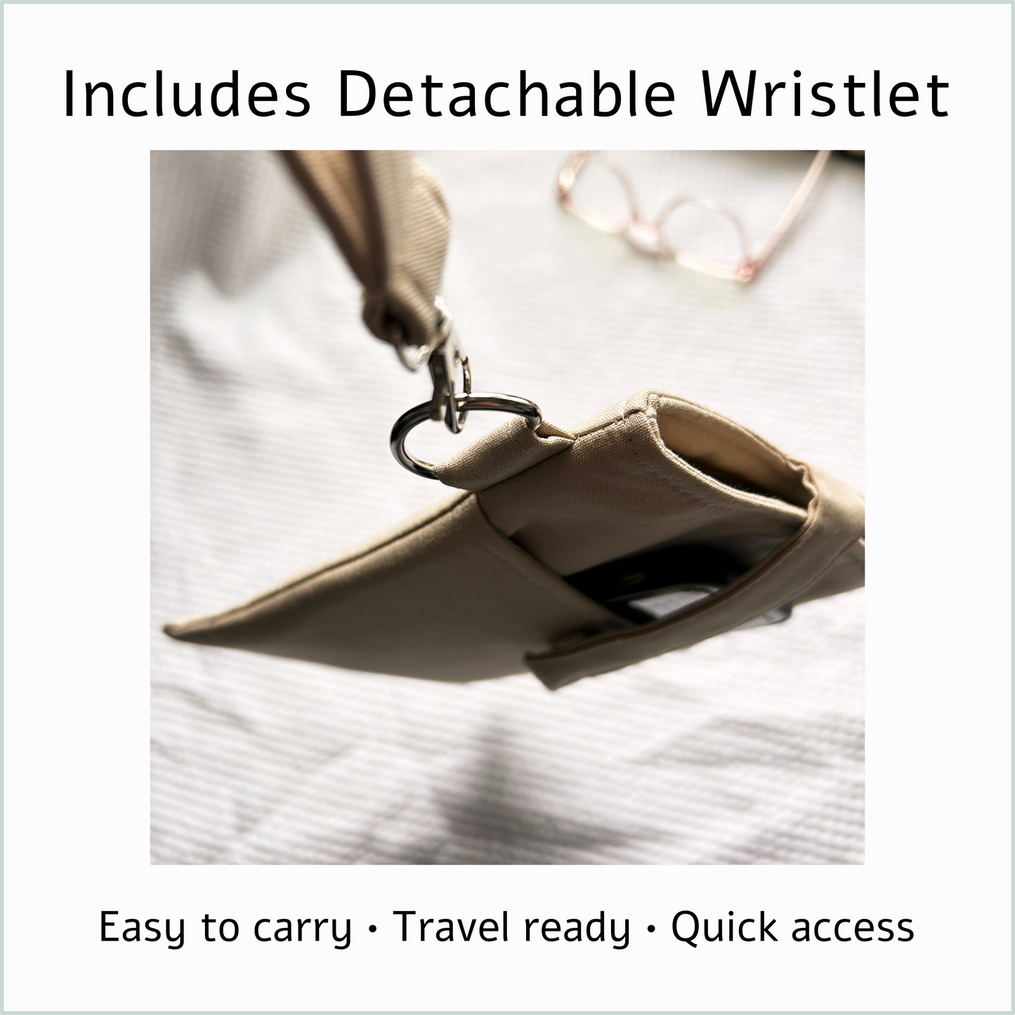 E-Reader Sleeve – Padded Kindle Paperwhite Sleeve with Wristlet