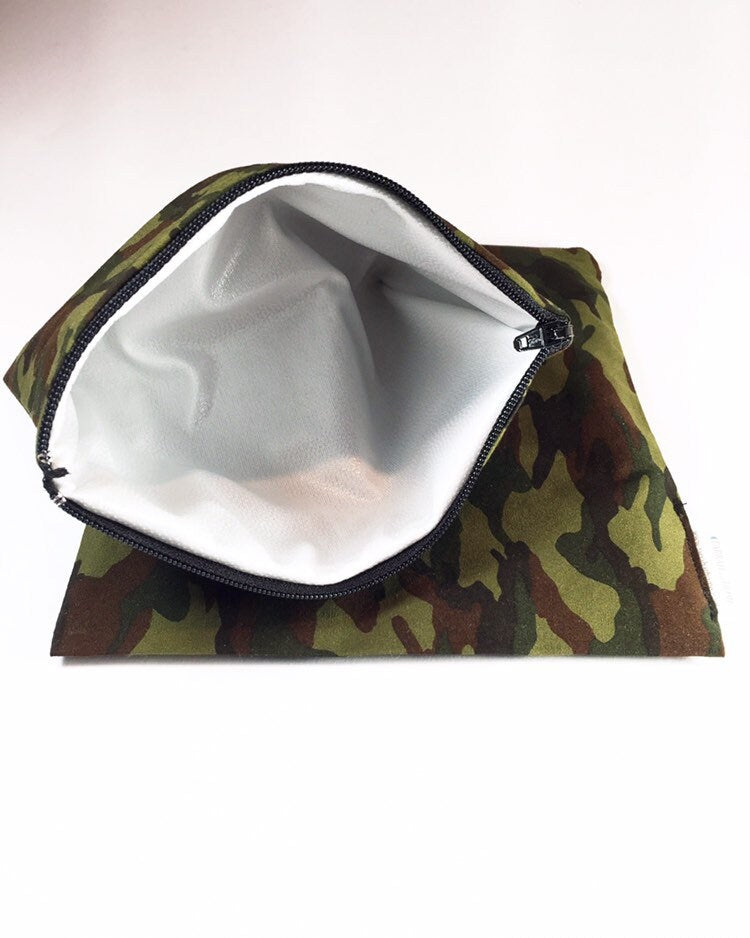 Camo Reusable Snack Bags