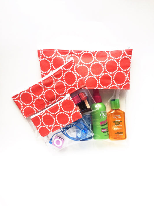 Peeky Pouch in Orange