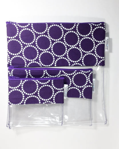 Peeky Pouch in Purple