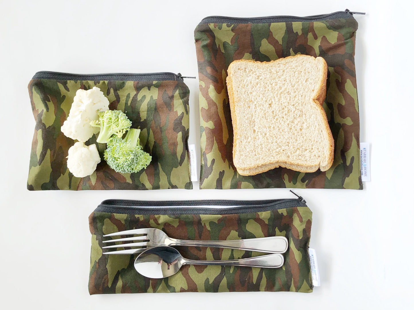 Camo Reusable Snack Bags