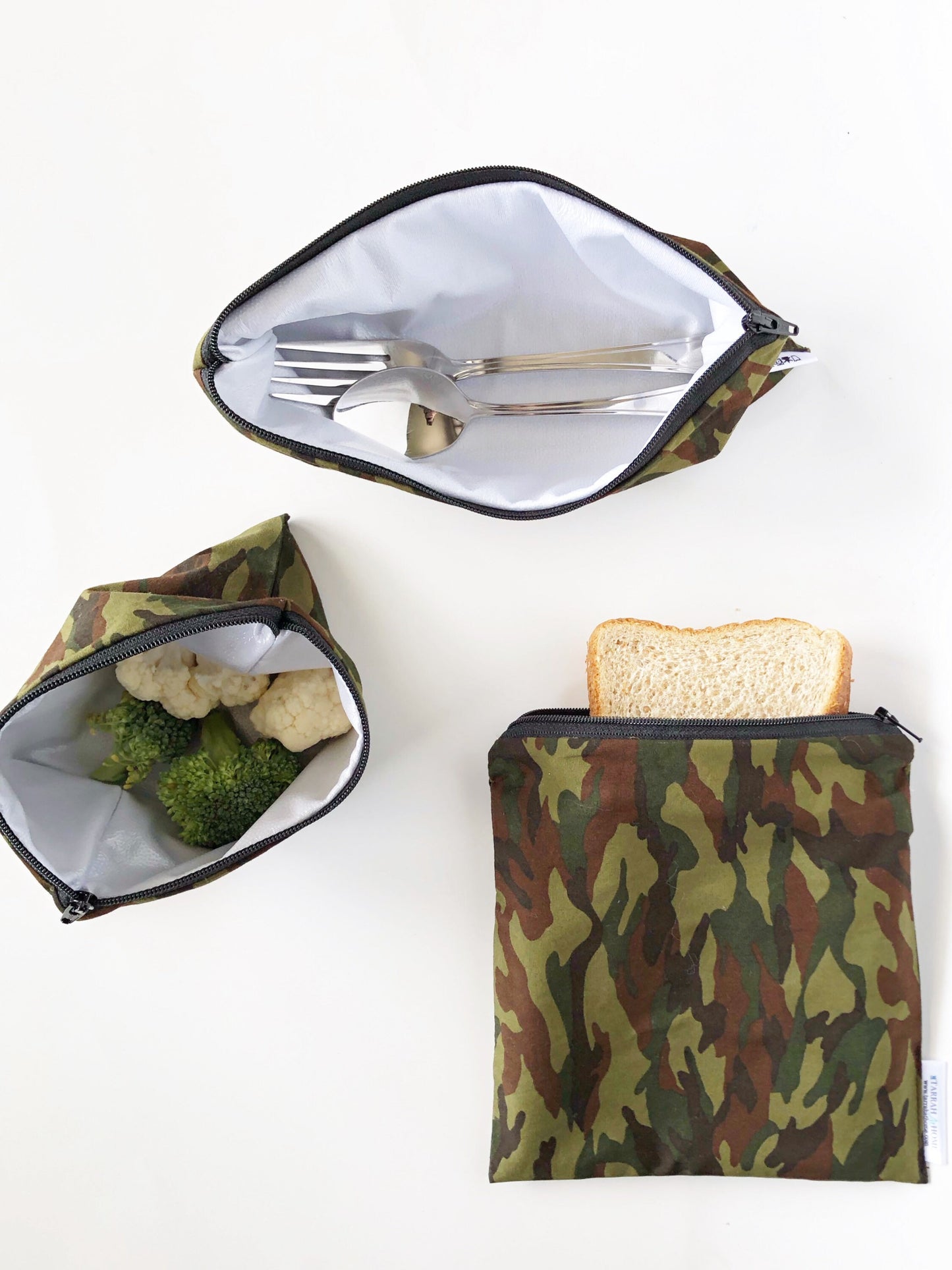 Camo Reusable Snack Bags