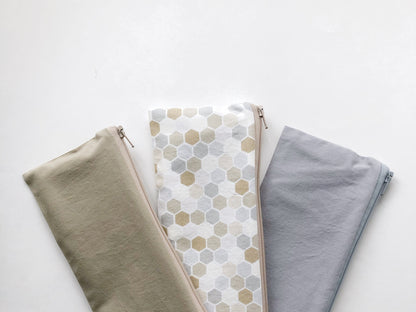 Reusable Neutral Kitchen and Picnic Bags
