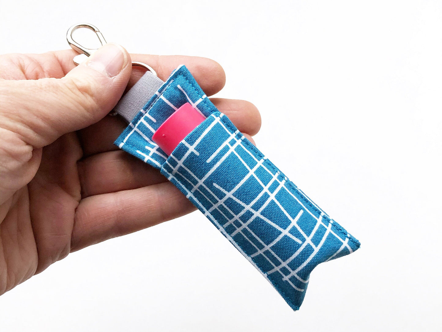 Chapstick Holder in Teal