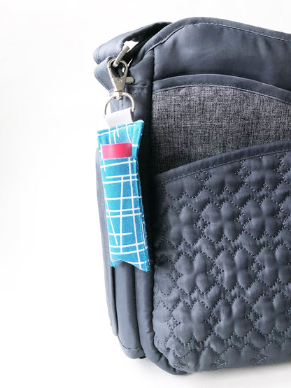 Chapstick Holder in Teal